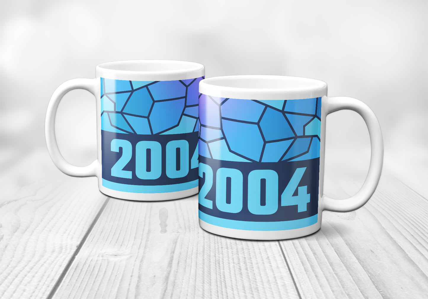 2004 Year Mug (11oz, Navy Blue)