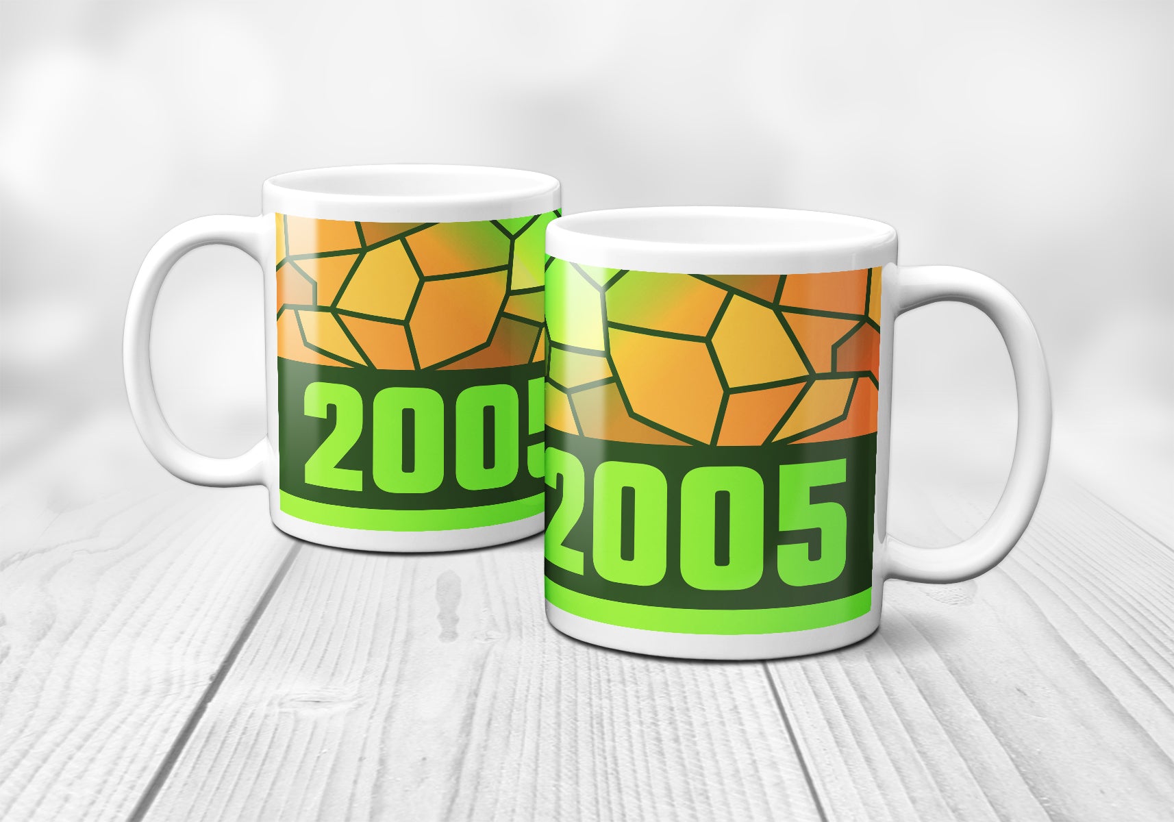 2005 Year Mug (11oz, Olive Green)