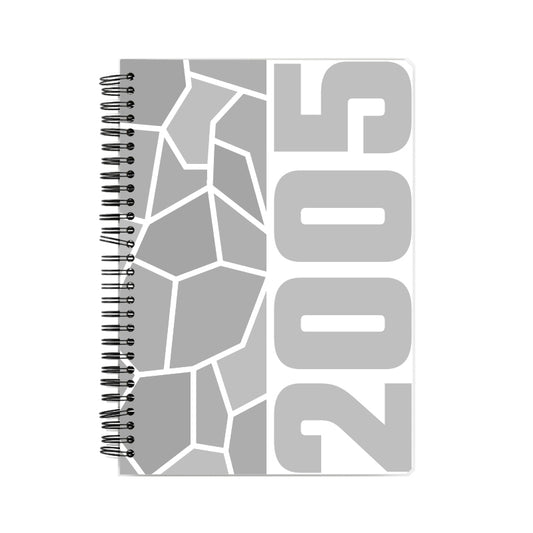 2005 Year Notebook (White)