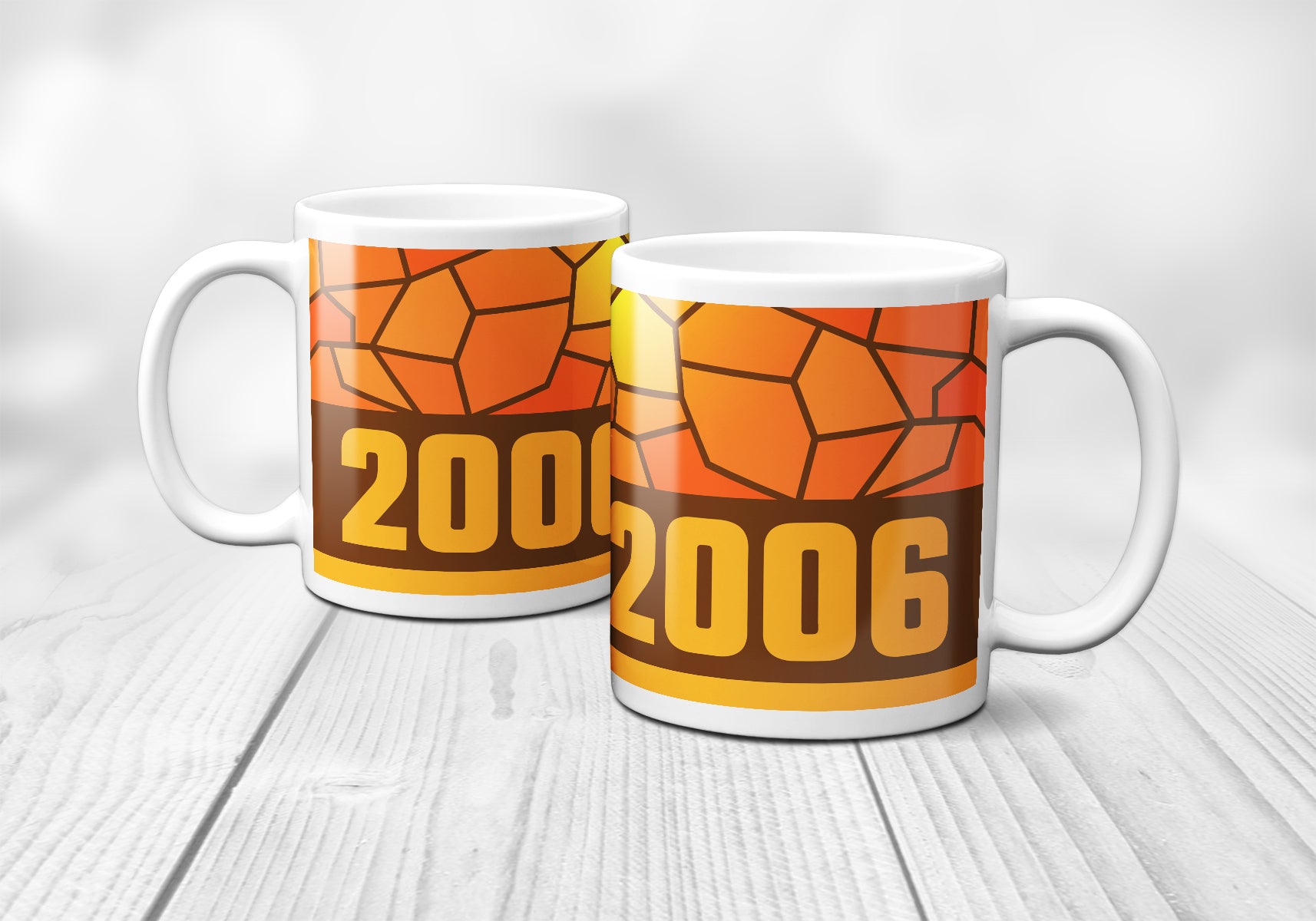 2006 Year Mug (11oz, Brown)
