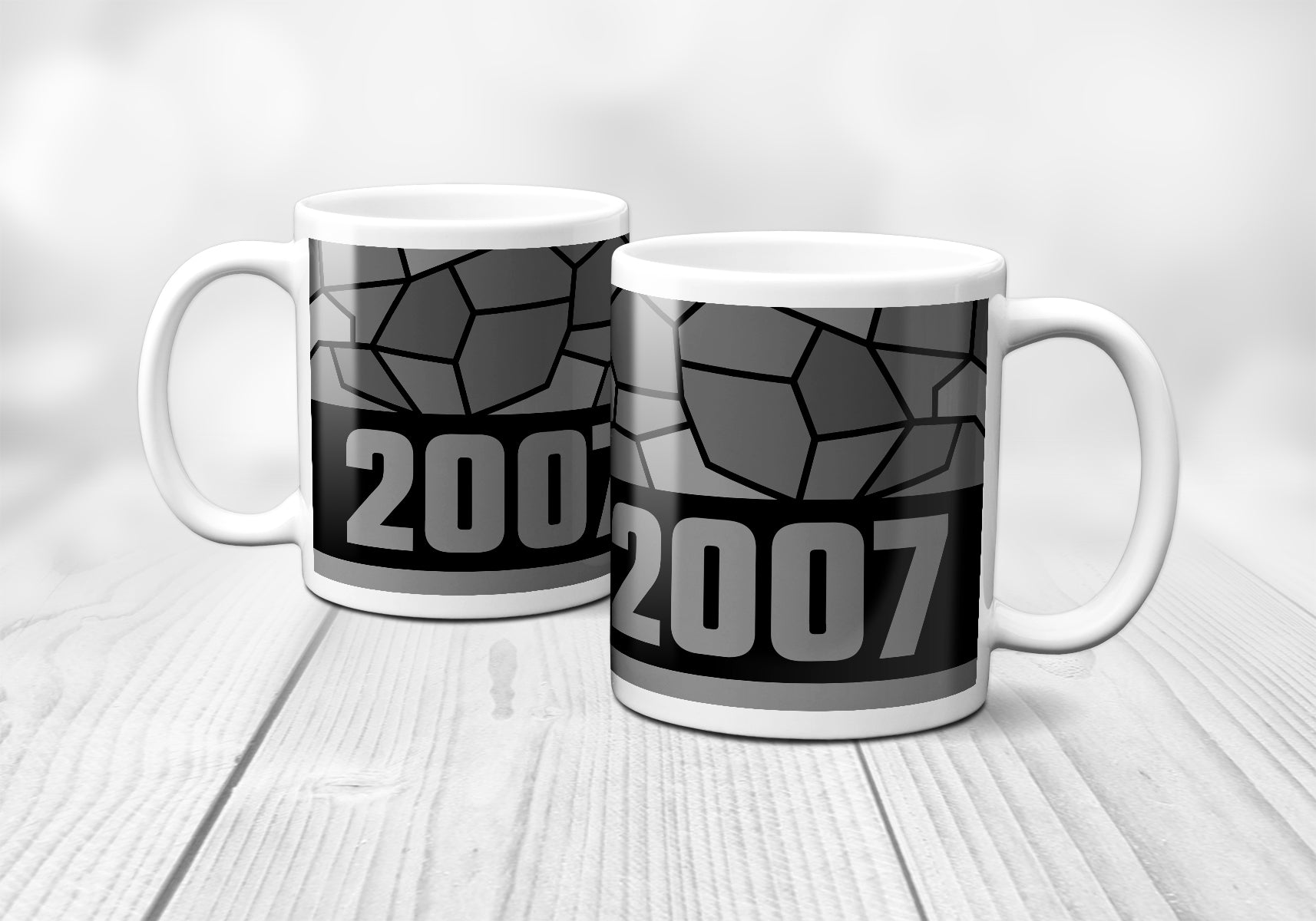 2007 Year Mug (11oz, Black)