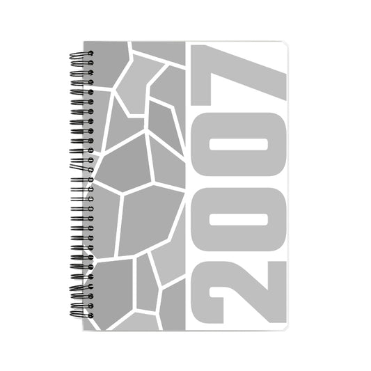 2007 Year Notebook (White)