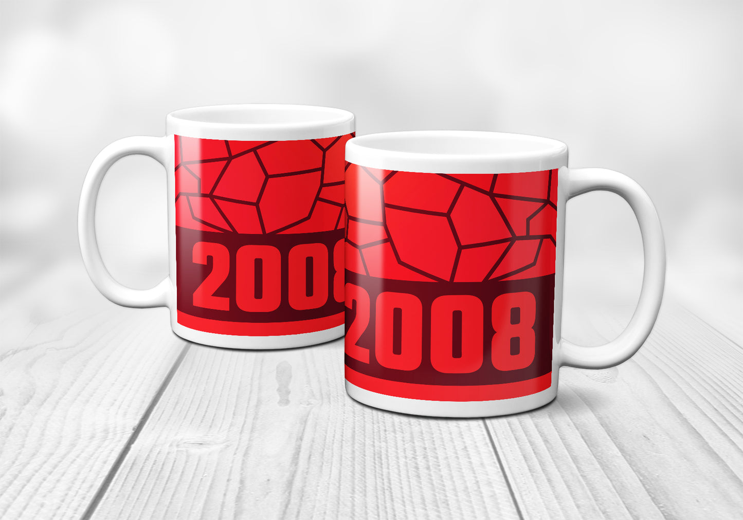 2008 Year Mug (11oz, Maroon)