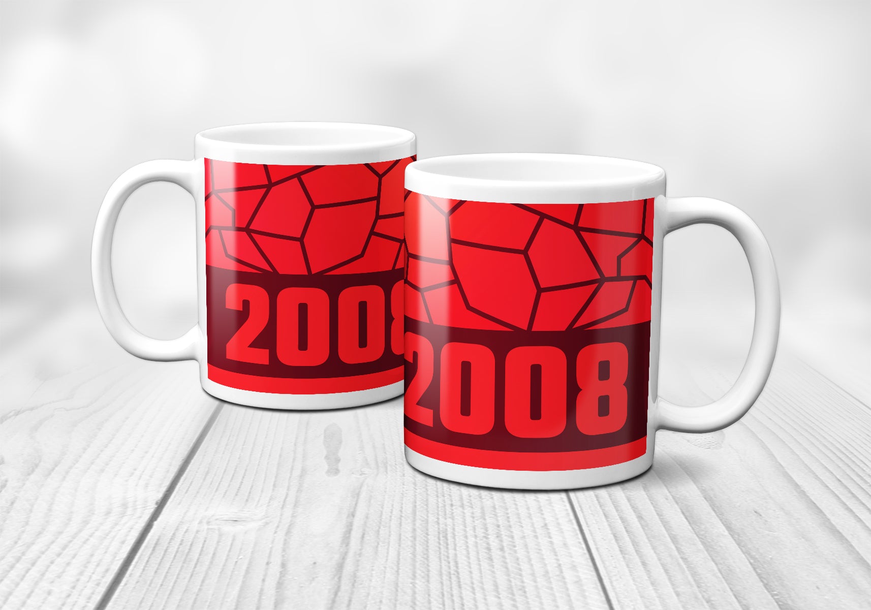 2008 Year Mug (11oz, Maroon)