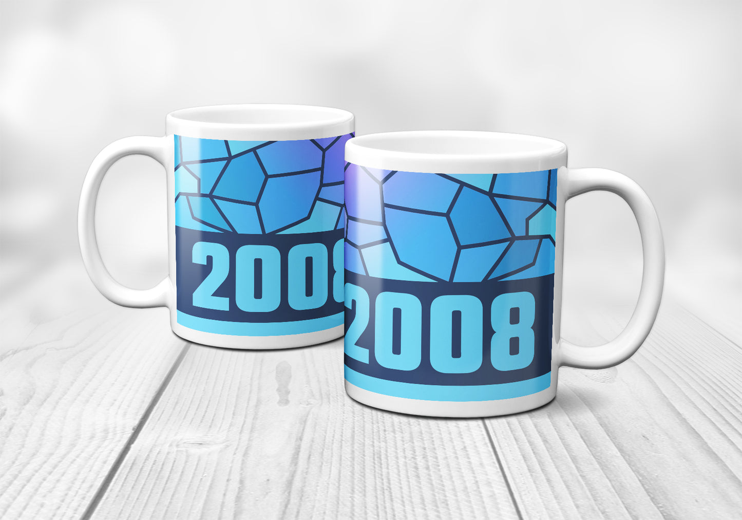 2008 Year Mug (11oz, Navy Blue)