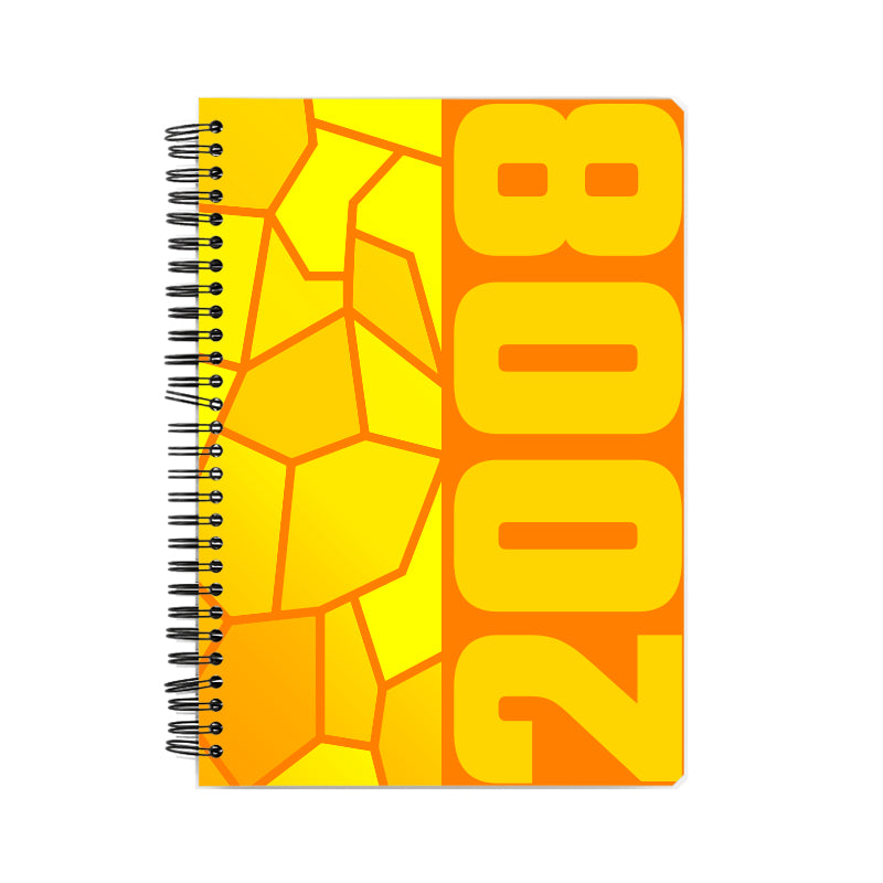 2008 Year Notebook (Orange)