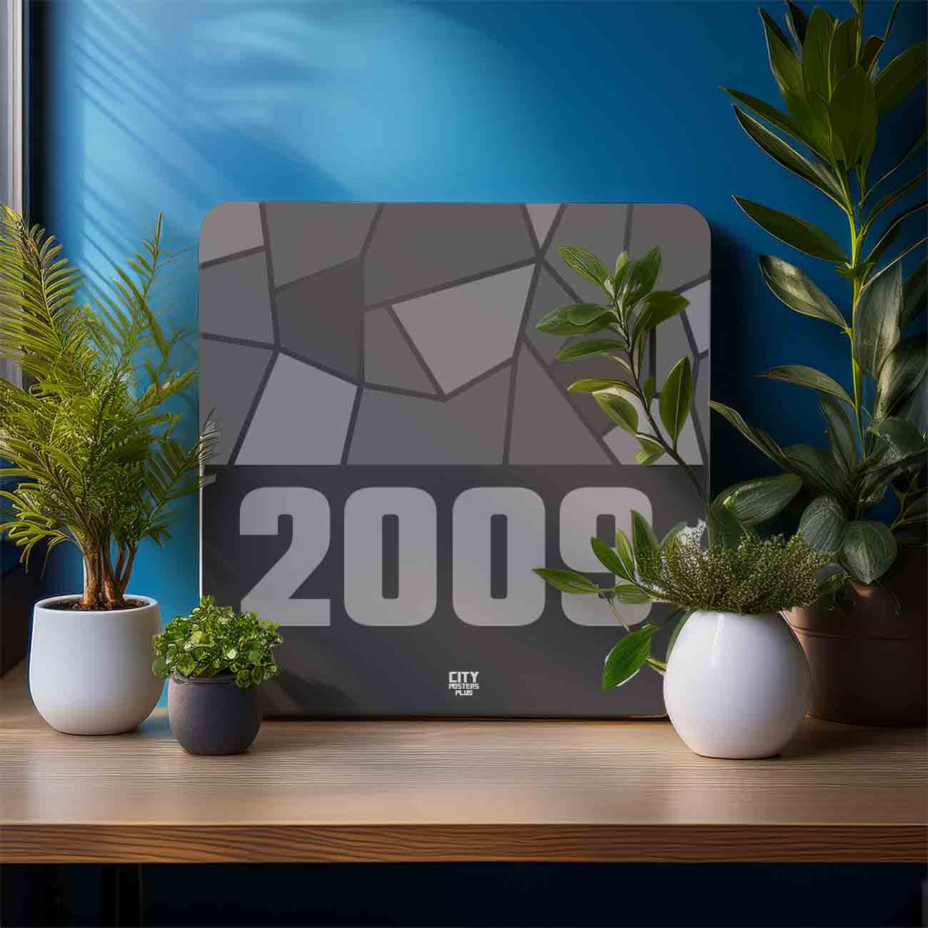 2009 Year Mousepad (Charcoal Grey)