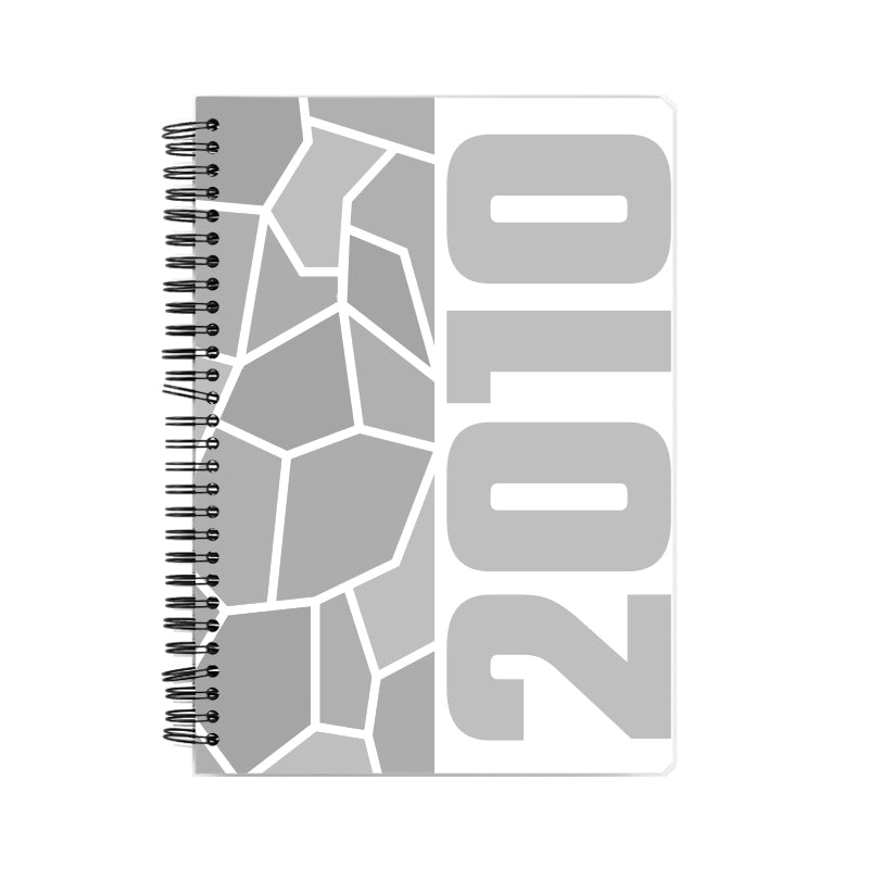 2010 Year Notebook (White)