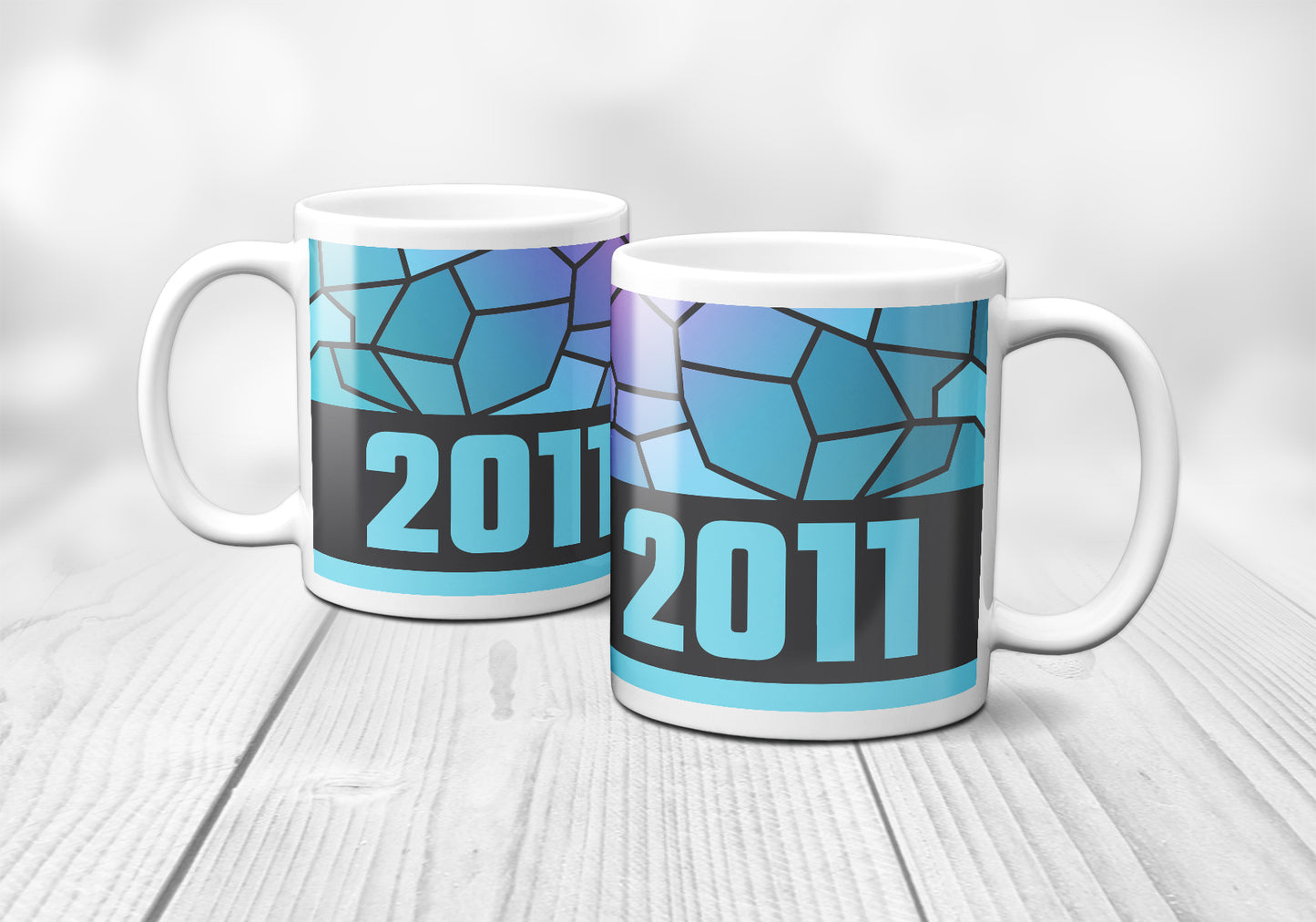 2011 Year Mug (11oz, Charcoal Grey)