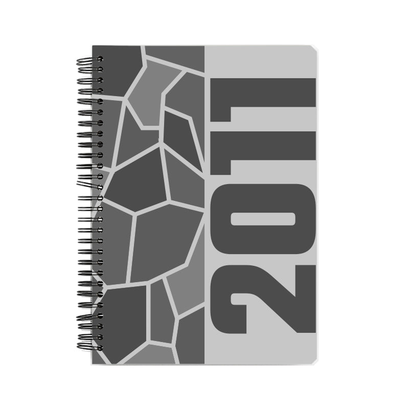 2011 Year Notebook (Melange Grey)