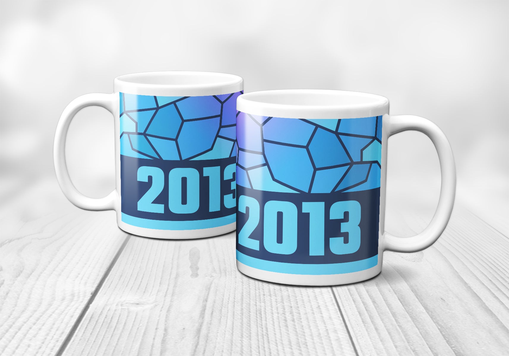 2013 Year Mug (11oz, Navy Blue)