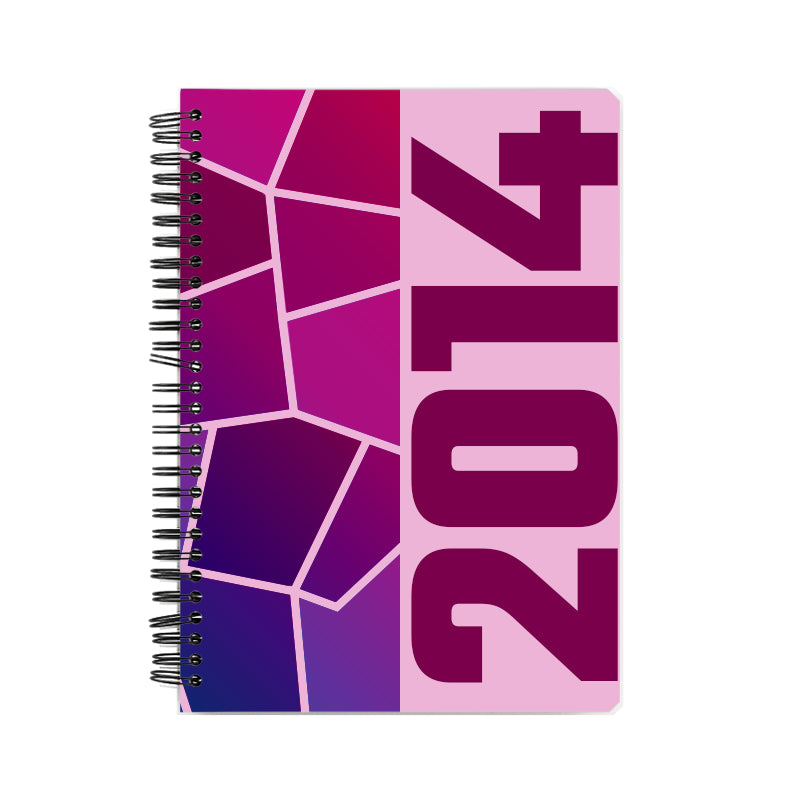 2014 Year Notebook (Light Pink)