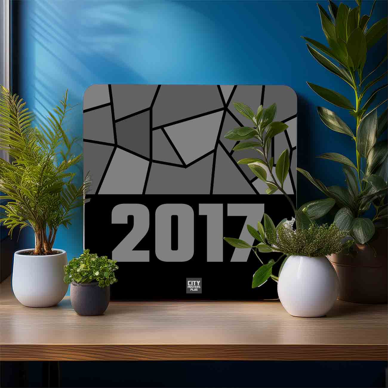 2017 Year Mousepad (Black)