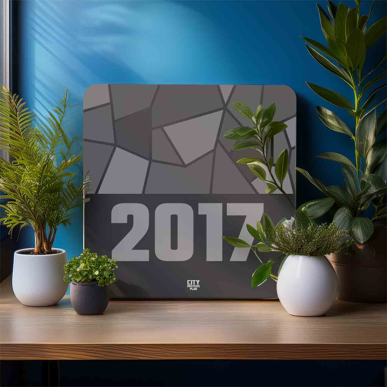 2017 Year Mousepad (Charcoal Grey)