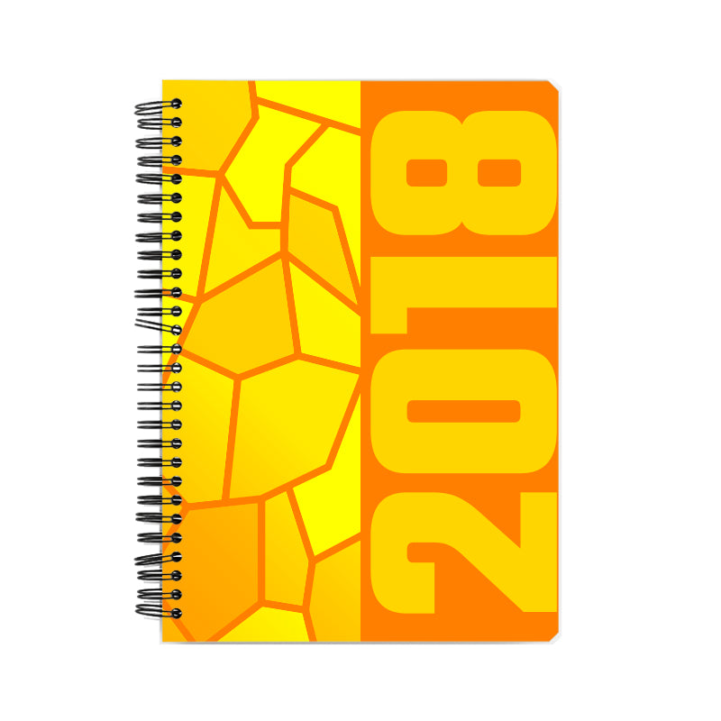 2018 Year Notebook (Orange)