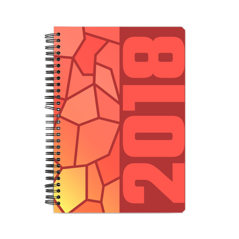 2018 Year Notebook (Red)
