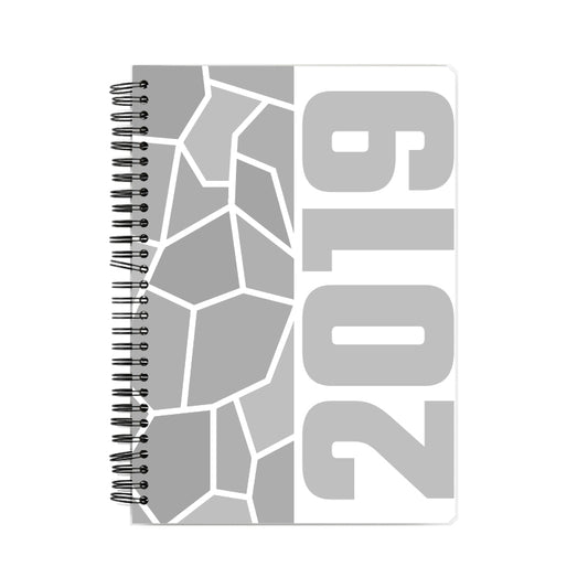 2019 Year Notebook (White)