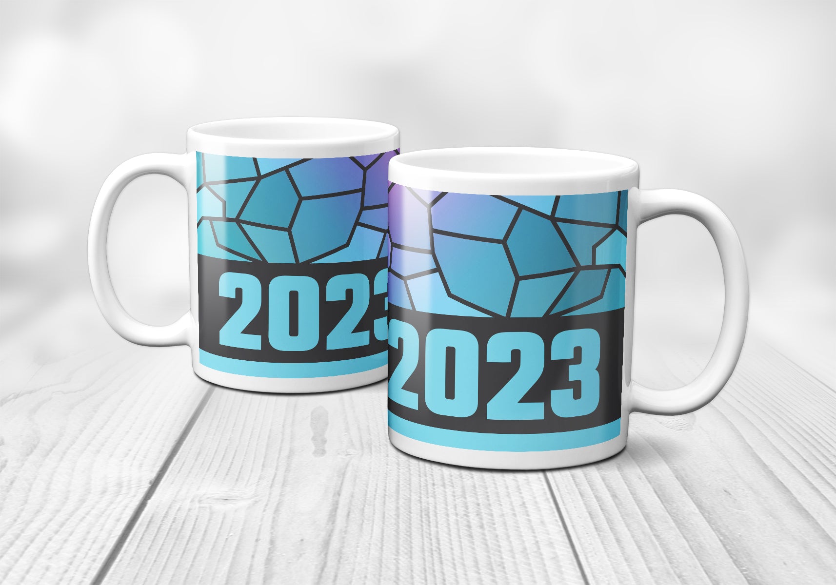 2023 Year Mug (11oz, Charcoal Grey)