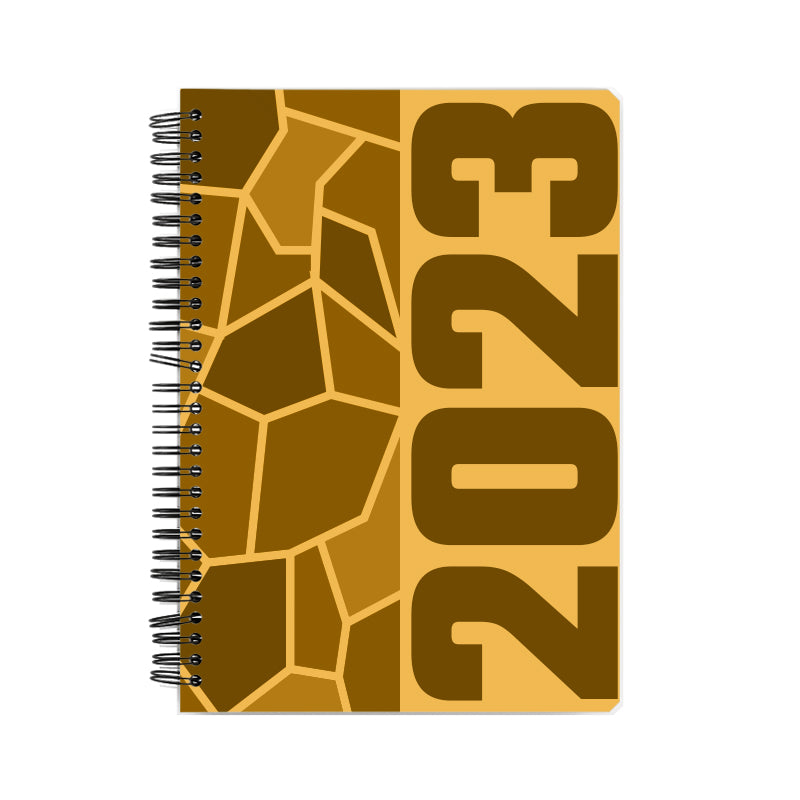 2023 Year Notebook (Golden Yellow)