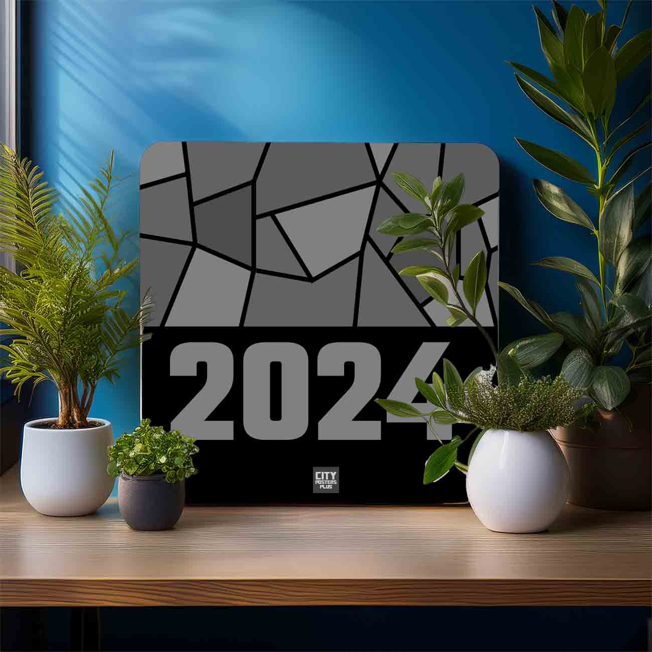 2024 Year Mousepad (Black)