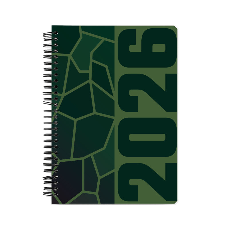 2026 Year Notebook (Olive Green)
