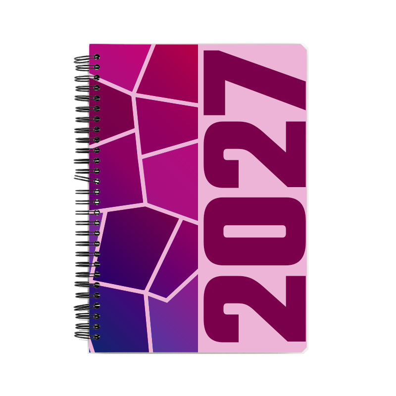 2027 Year Notebook (Light Pink)