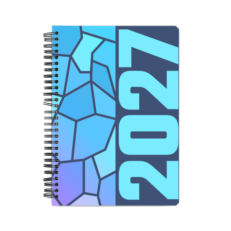 2027 Year Notebook (Navy Blue)