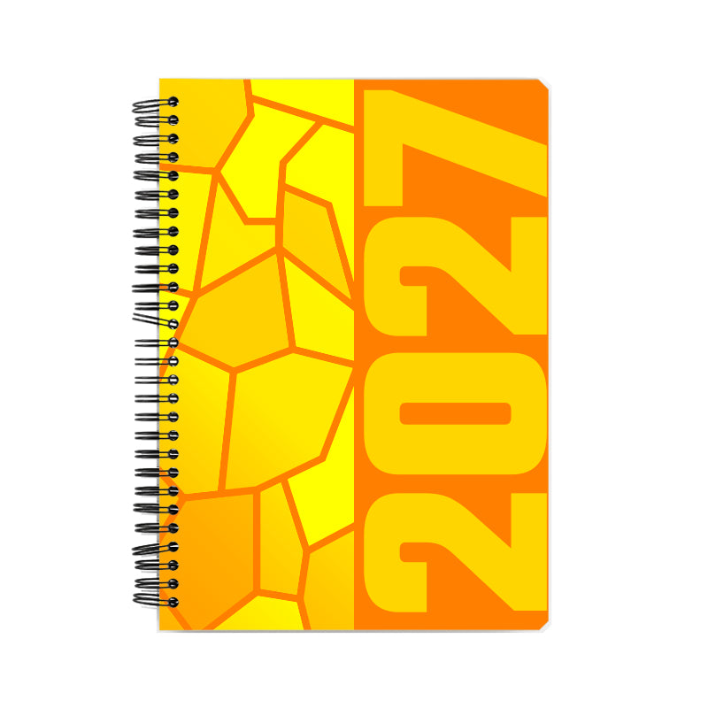2027 Year Notebook (Orange)