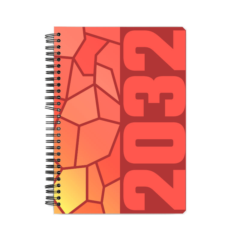 2032 Year Notebook (Red)