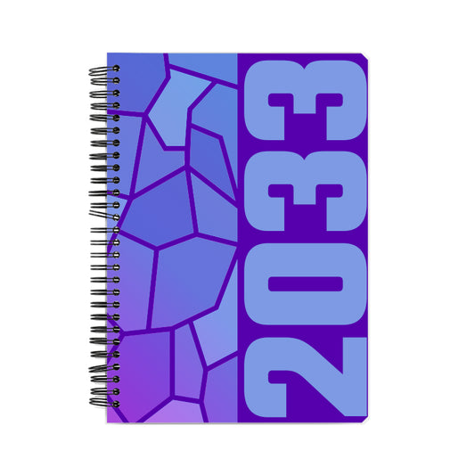 2033 Year Notebook (Purple)