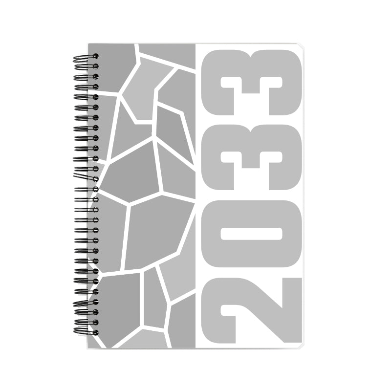 2033 Year Notebook (White)