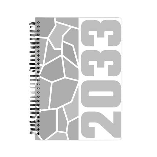 2033 Year Notebook (White)