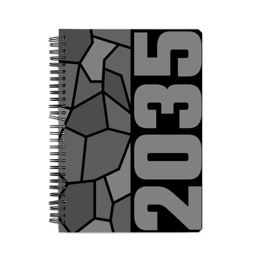 2035 Year Notebook (Black)
