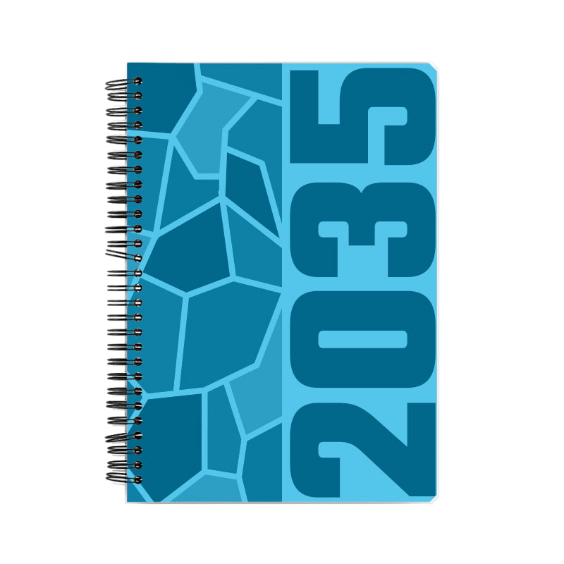 2035 Year Notebook (Sky Blue)