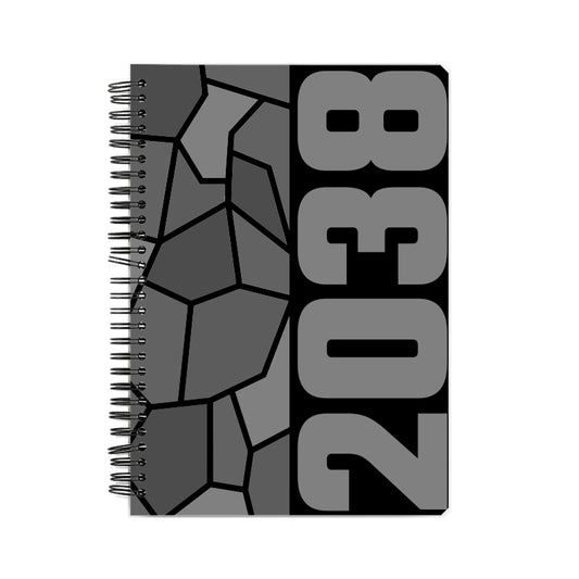 2038 Year Notebook (Black)