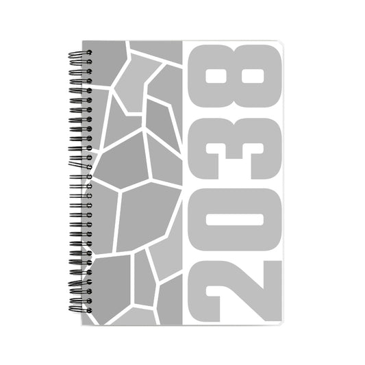2038 Year Notebook (White)