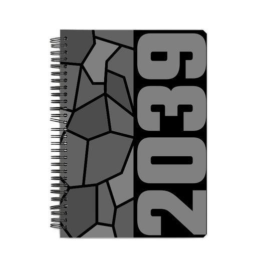 2039 Year Notebook (Black)