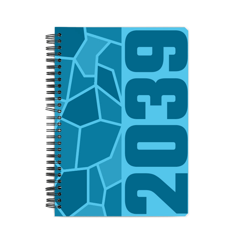 2039 Year Notebook (Sky Blue)