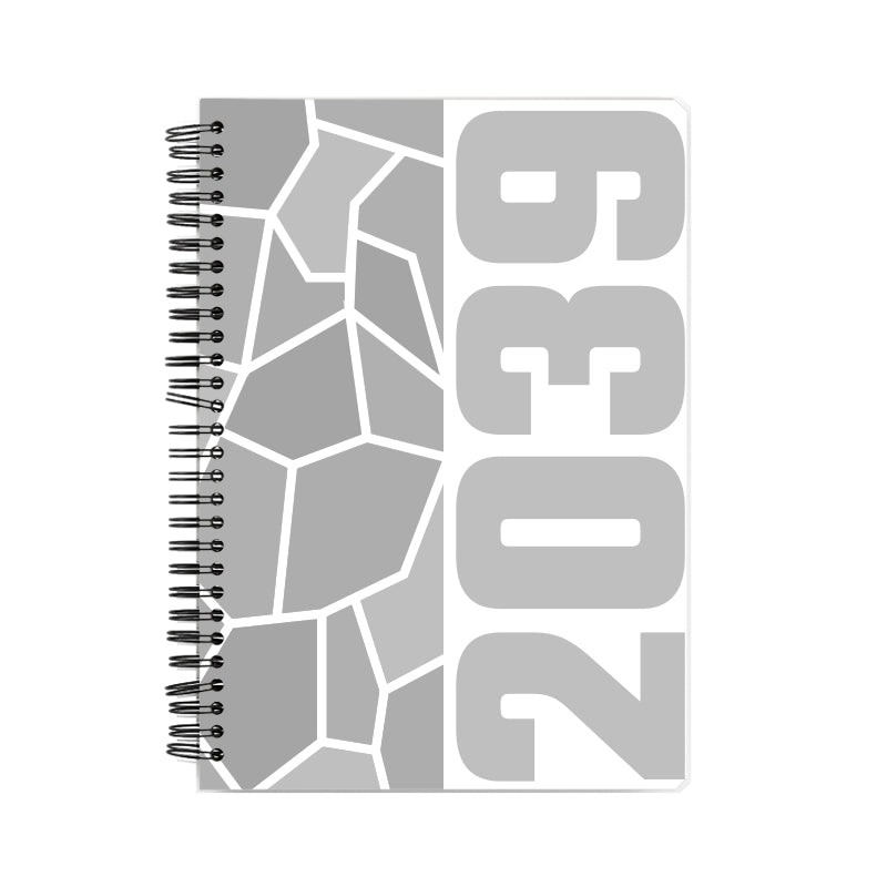 2039 Year Notebook (White)