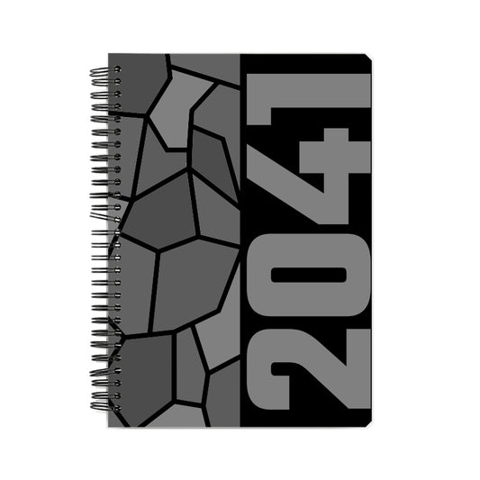 2041 Year Notebook (Black)