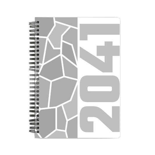 2041 Year Notebook (White)