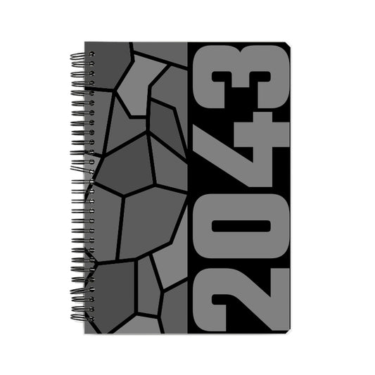 2043 Year Notebook (Black)