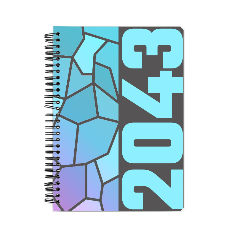 2043 Year Notebook (Charcoal Grey)