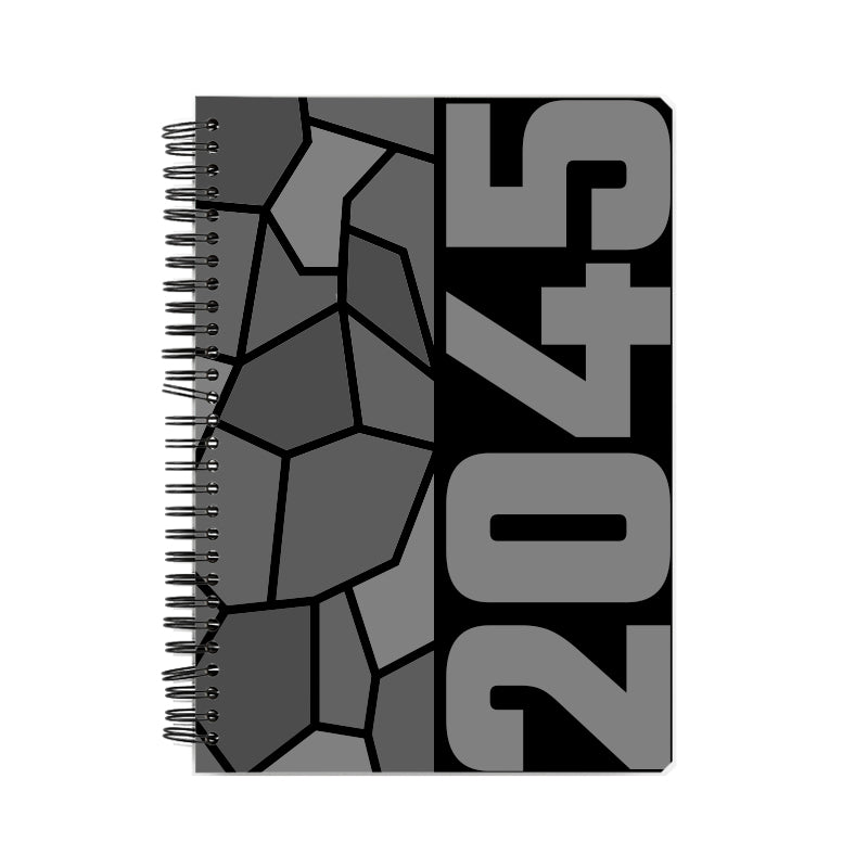 2045 Year Notebook (Black)