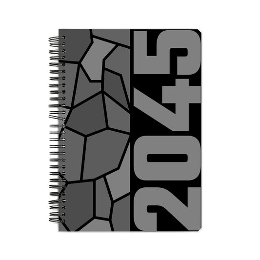 2045 Year Notebook (Black)