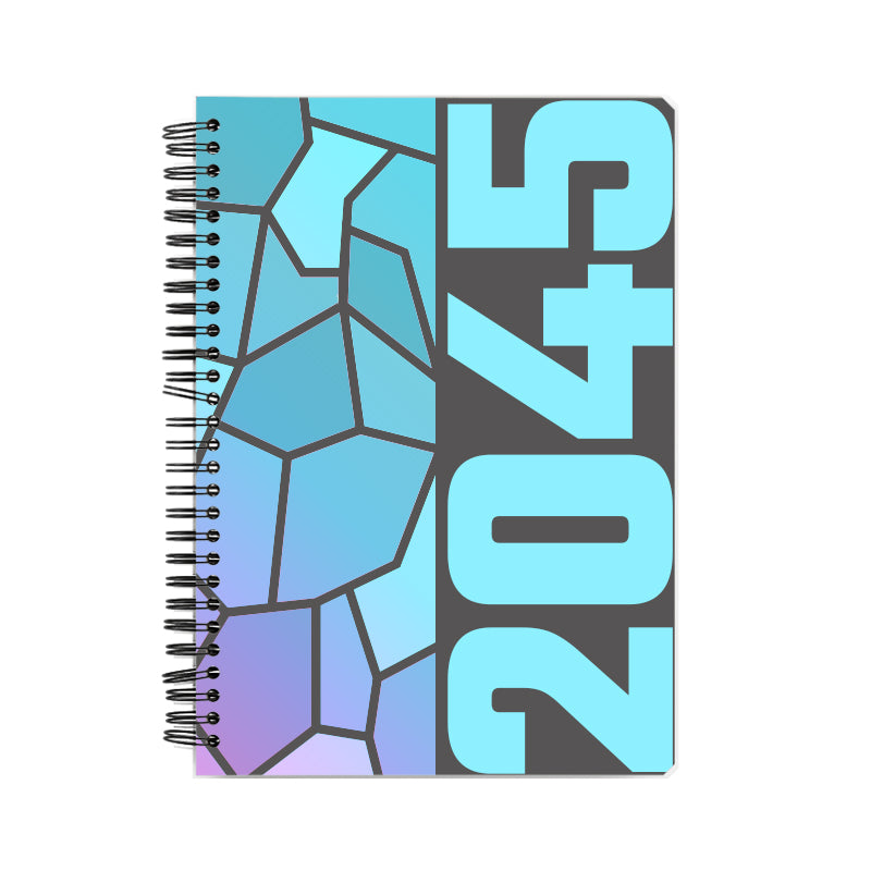 2045 Year Notebook (Charcoal Grey)