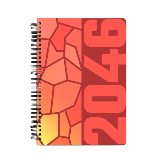2046 Year Notebook (Red)