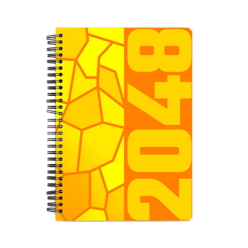 2048 Year Notebook (Orange)