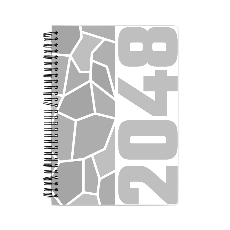 2048 Year Notebook (White)