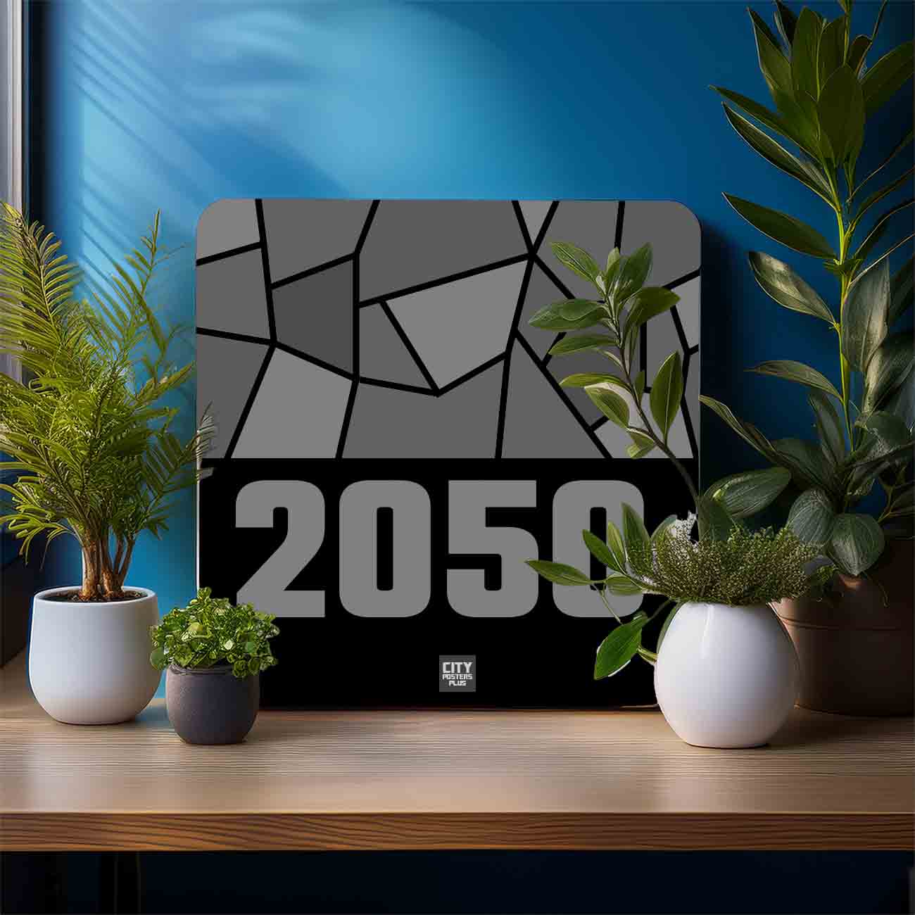 2050 Year Mousepad (Black)